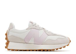 New Balance: Бежевые кроссовки  327