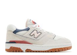 New Balance: Бежевые кроссовки  550