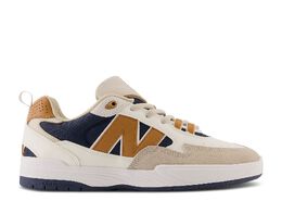 New Balance: Бежевые кроссовки 