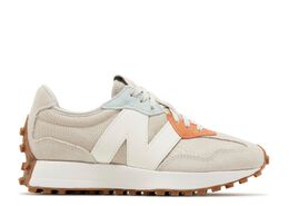 New Balance: Бежевые кроссовки  327