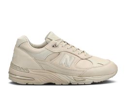 New Balance: Белые кроссовки  991