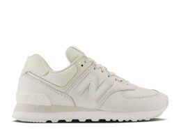 New Balance: Бежевые кроссовки  574