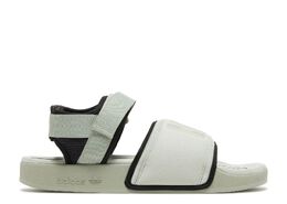 Adidas: Зелёные кроссовки  Adilette