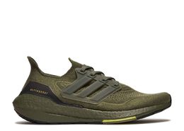 Adidas: Зелёные кроссовки  Ultraboost 21