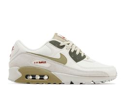 Nike: Бежевые кроссовки  Air Max 90