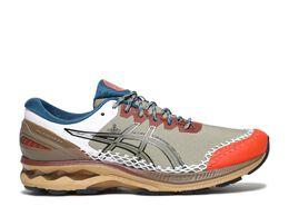 Asics: Зелёные кроссовки  Gel-Kayano 27