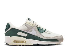 Nike: Зелёные кроссовки  Air Max 90