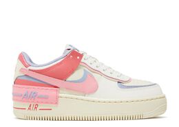 Nike: Бежевые кроссовки  Air Force 1 Shadow