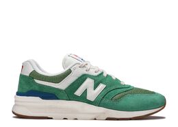 New Balance: Зелёные кроссовки  997H