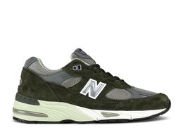 New Balance: Тёмные кроссовки  991