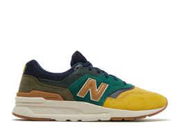 New Balance: Зелёные кроссовки  997H