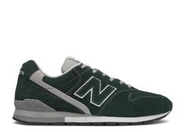 New Balance: Зелёные кроссовки  996