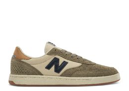 New Balance: Зелёные кроссовки  440