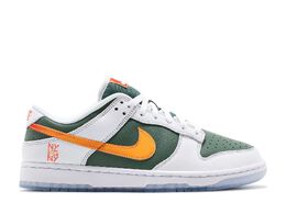 Nike: Зелёные кроссовки  Dunk Low