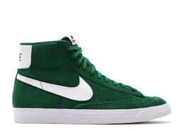 Nike: Зелёные кроссовки  Blazer Mid 77