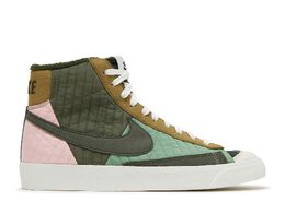 Nike: Зелёные кроссовки  Blazer Mid 77