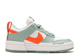 Nike: Зелёные кроссовки  Dunk Low Disrupt