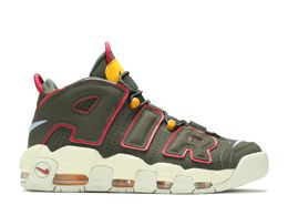 Nike: Кроссовки  Air More Uptempo цвета хаки