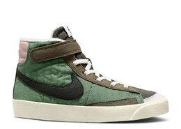 Nike: Зелёные кроссовки  Blazer Mid 77