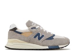 New Balance: Серые кроссовки 