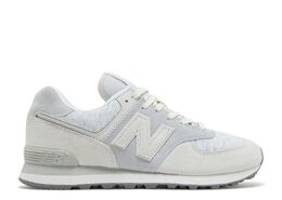 New Balance: Серые кроссовки  574