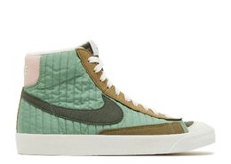 Nike: Зелёные кроссовки  Blazer Mid 77