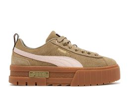 PUMA: Зелёные кроссовки  Mayze