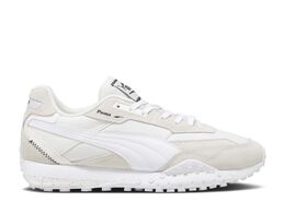 PUMA: Белые кроссовки  Rider