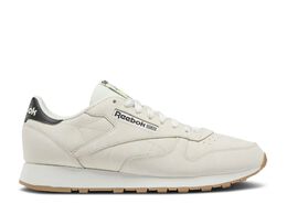 Reebok: Чёрные кроссовки  Classic Leather