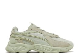 PUMA: Зелёные кроссовки  RS Connect Mono