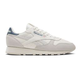 Reebok: Голубые кроссовки  Classic Leather