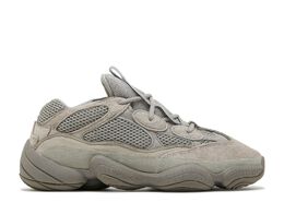 Adidas: Серые кроссовки  Yeezy Boost 500