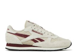 Reebok: Бежевые кроссовки  Classic Leather