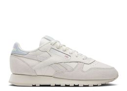 Reebok: Голубые кроссовки  Classic Leather