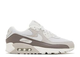 Nike: Светлые кроссовки  Air Max 90