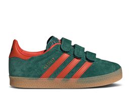 Adidas: Зелёные кроссовки  Gazelle