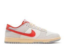 Nike: Красные кроссовки  Dunk Low