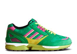 Adidas: Зелёные кроссовки  ZX-8000