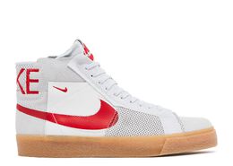 Nike: Красные кроссовки  Blazer Mid Premium