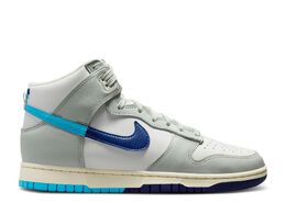 Nike: Голубые кроссовки  Dunk High SE