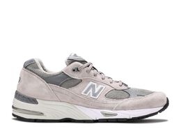 New Balance: Белые кроссовки 991