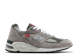 New Balance: Серые кроссовки 