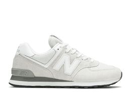 New Balance: Серые кроссовки  574