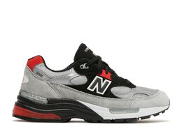 New Balance: Серые кроссовки  992