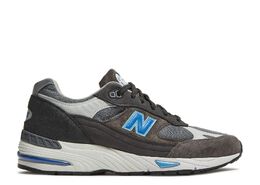 New Balance: Серые кроссовки  991