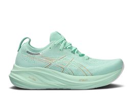 Asics: Зелёные кроссовки  Gel-Nimbus