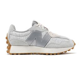 New Balance: Серые кроссовки  327