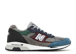 New Balance: Голубые кроссовки  991