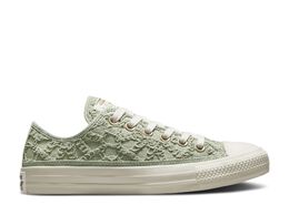 Converse: Зелёные кроссовки  Chuck Taylor All Star