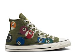 Converse: Зелёные кроссовки  Chuck Taylor All Star